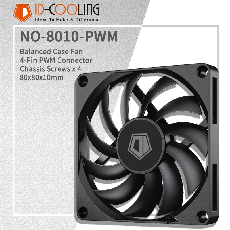 Case Fan Controller - ID-COOLING NO-8010-PWM Ventola per PC da